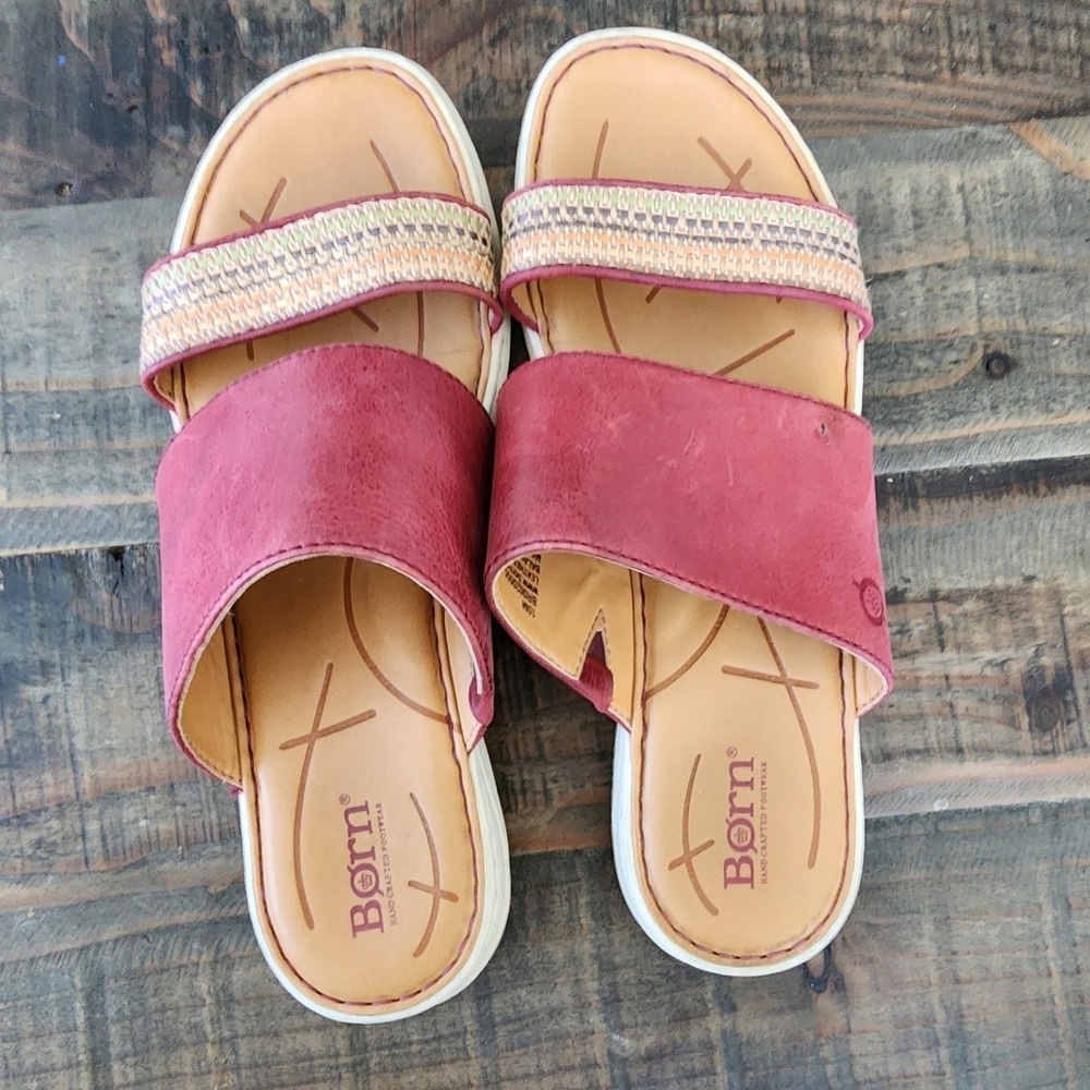 Born Women's Mauve Shore Slides